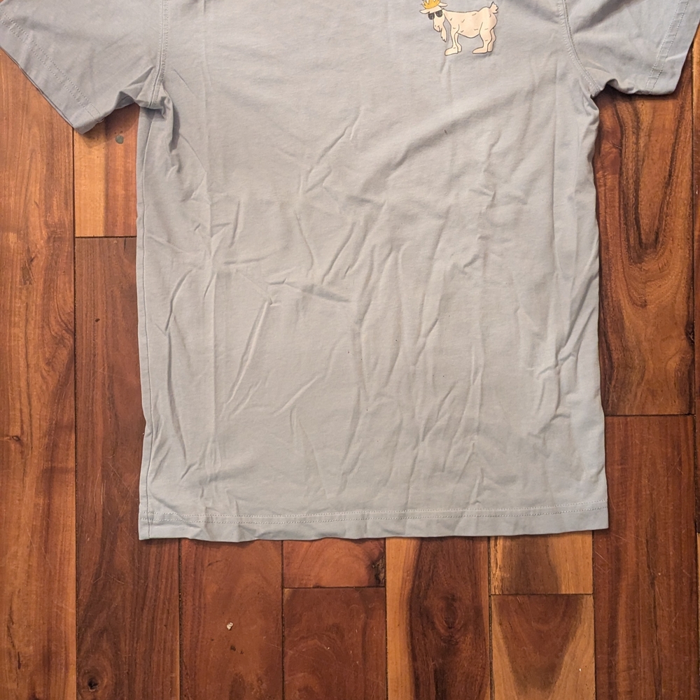 GOAT USA XS mens Blue Lax Tee